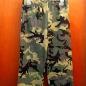 Boys Camo Pajama Pants Size 8